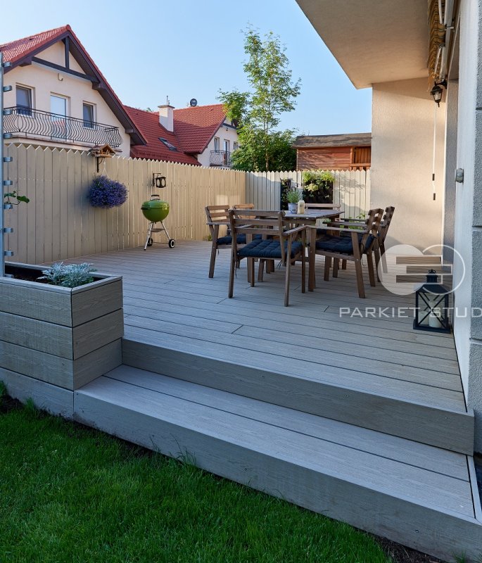 DESKA KOMPOZYTOWA SZARA