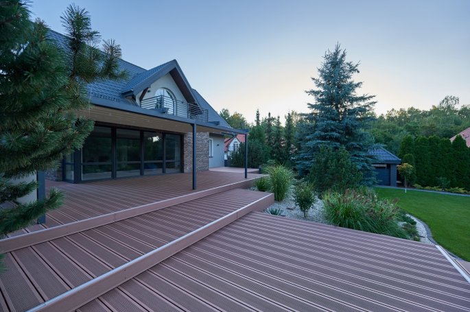 DESKA KOMPOZYTOWA BRĄZ